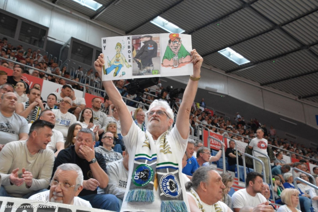 Kibice na meczu Anwil Włocławek vs BM Stal Ostrów