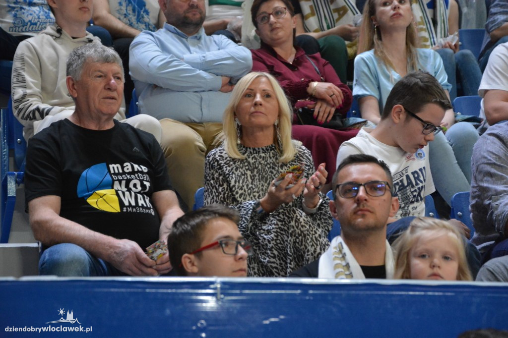 Kibice na meczu Anwil Włocławek vs BM Stal Ostrów