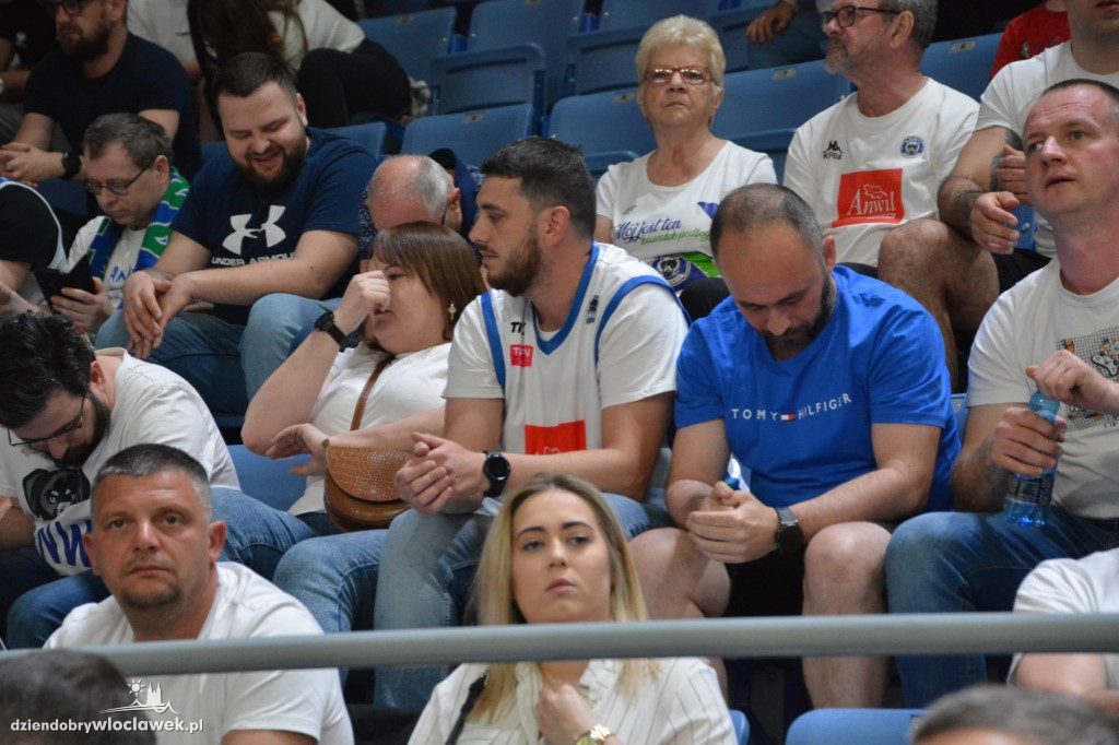 Kibice na meczu Anwil Włocławek vs BM Stal Ostrów
