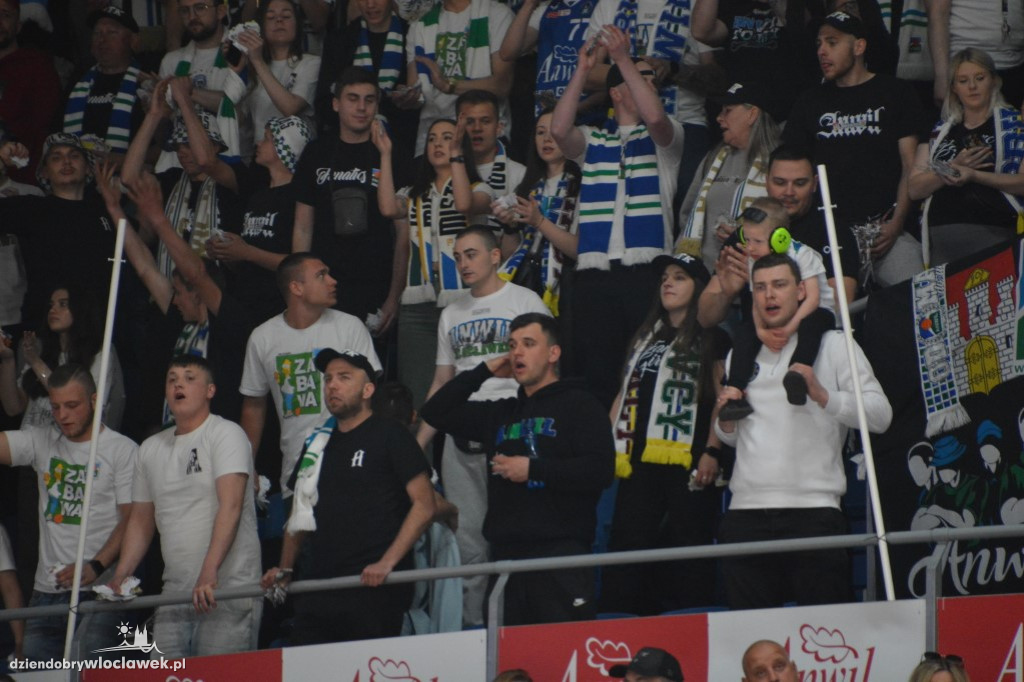Kibice na meczu Anwil Włocławek vs BM Stal Ostrów