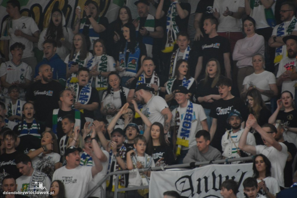Kibice na meczu Anwil Włocławek vs BM Stal Ostrów