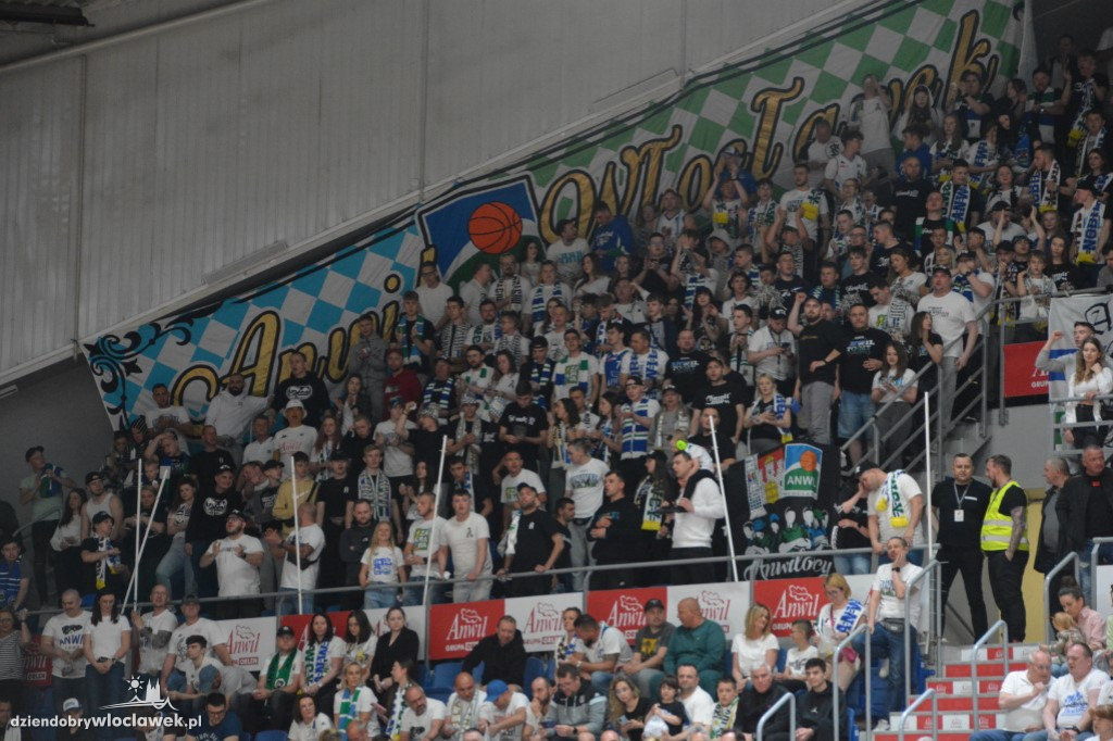 Kibice na meczu Anwil Włocławek vs BM Stal Ostrów