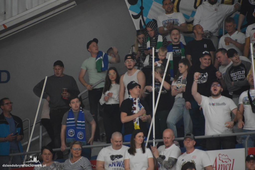 Kibice na meczu Anwil Włocławek vs BM Stal Ostrów