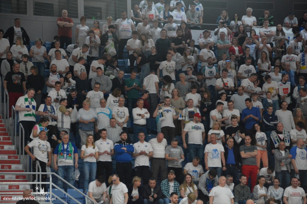 Kibice na meczu Anwil Włocławek vs BM Stal Ostrów