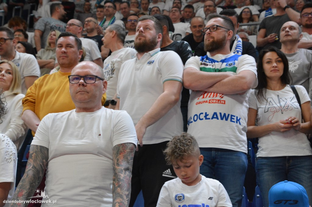 Kibice na meczu Anwil Włocławek vs BM Stal Ostrów