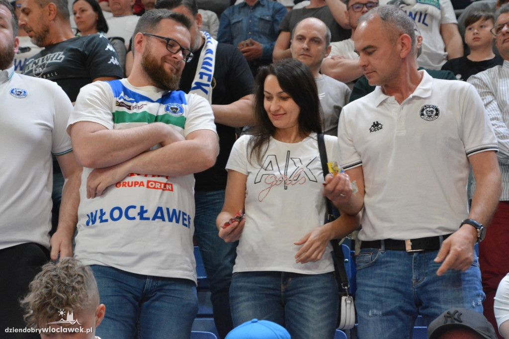 Kibice na meczu Anwil Włocławek vs BM Stal Ostrów
