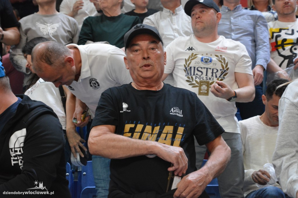 Kibice na meczu Anwil Włocławek vs BM Stal Ostrów