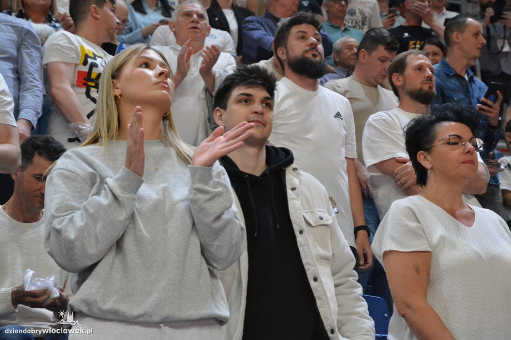 Kibice na meczu Anwil Włocławek vs BM Stal Ostrów