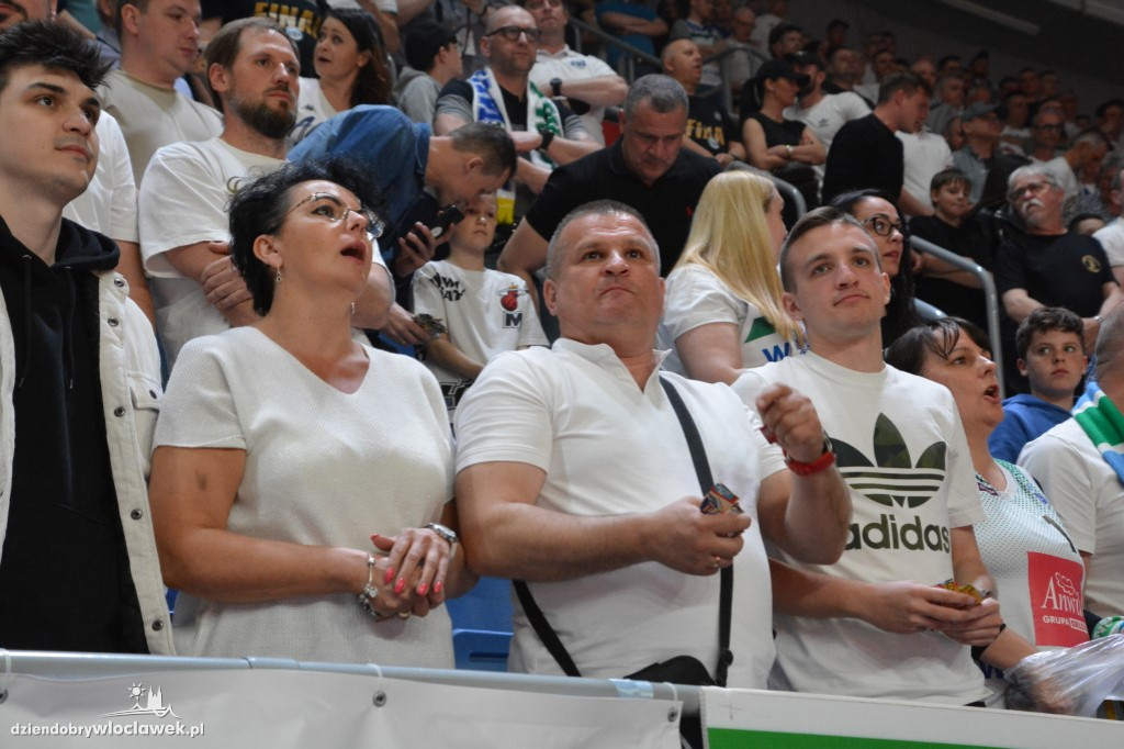 Kibice na meczu Anwil Włocławek vs BM Stal Ostrów