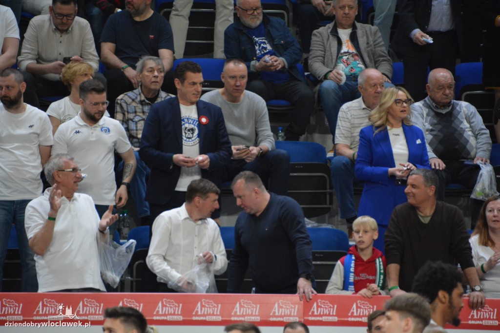 Kibice na meczu Anwil Włocławek vs BM Stal Ostrów