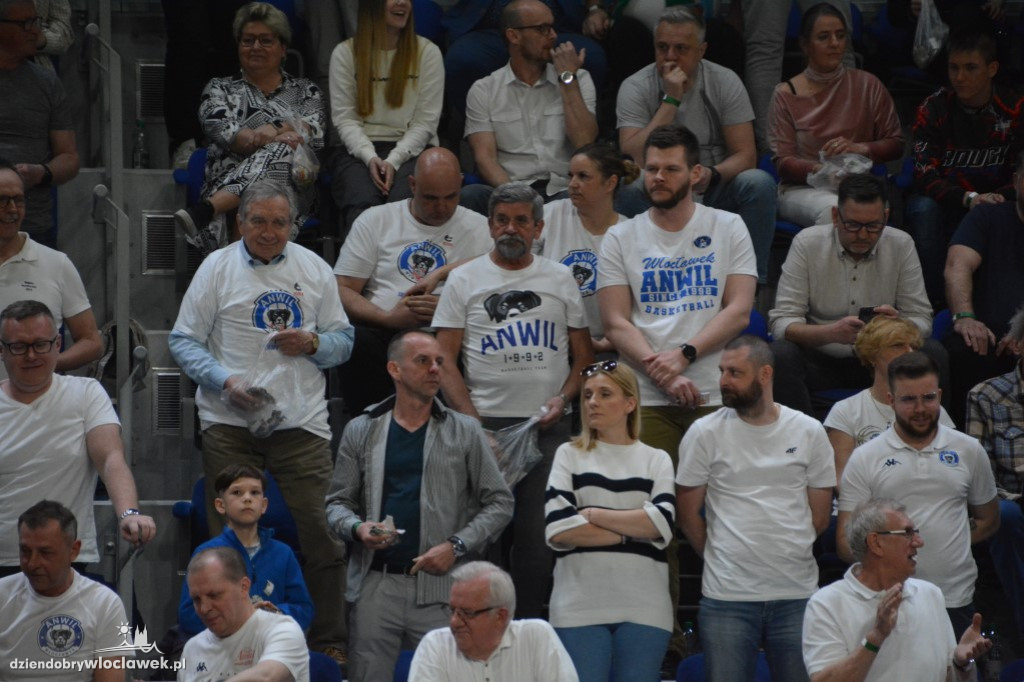 Kibice na meczu Anwil Włocławek vs BM Stal Ostrów