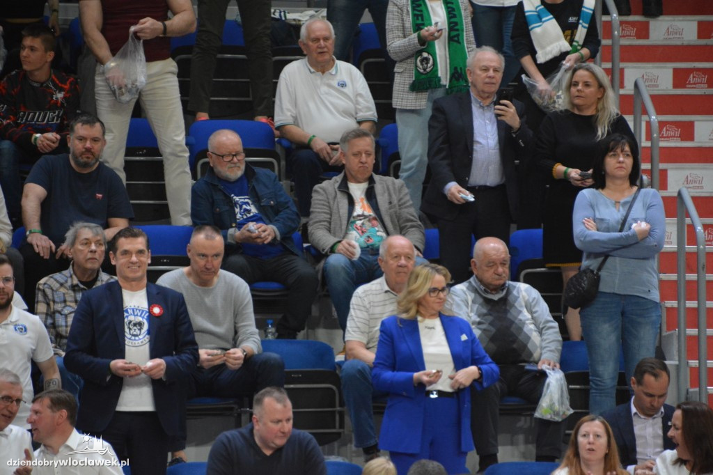 Kibice na meczu Anwil Włocławek vs BM Stal Ostrów