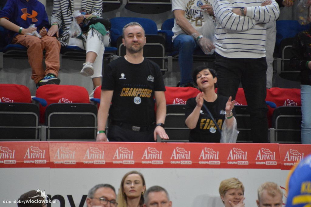 Kibice na meczu Anwil Włocławek vs BM Stal Ostrów