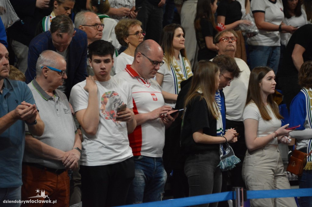 Kibice na meczu Anwil Włocławek vs BM Stal Ostrów