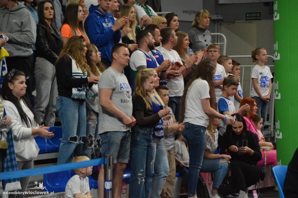 Kibice na meczu Anwil Włocławek vs BM Stal Ostrów