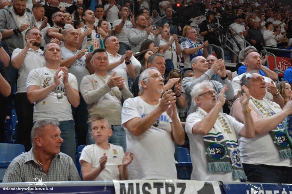 Kibice na meczu Anwil Włocławek vs BM Stal Ostrów