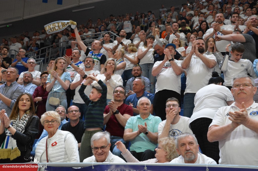 Kibice na meczu Anwil Włocławek vs BM Stal Ostrów
