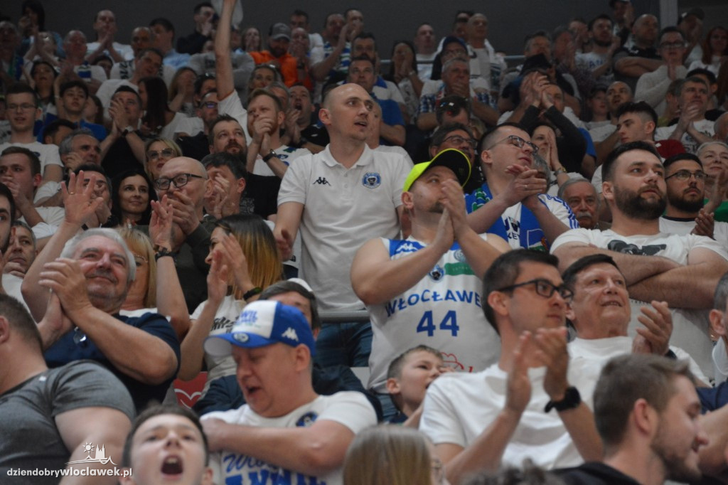 Kibice na meczu Anwil Włocławek vs BM Stal Ostrów