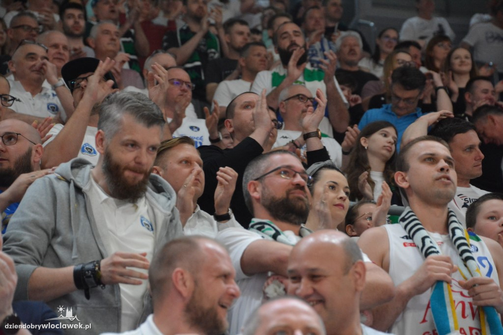 Kibice na meczu Anwil Włocławek vs BM Stal Ostrów
