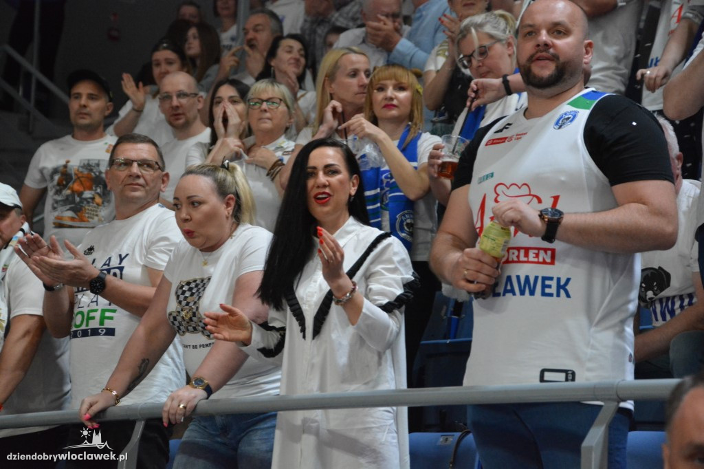 Kibice na meczu Anwil Włocławek vs BM Stal Ostrów