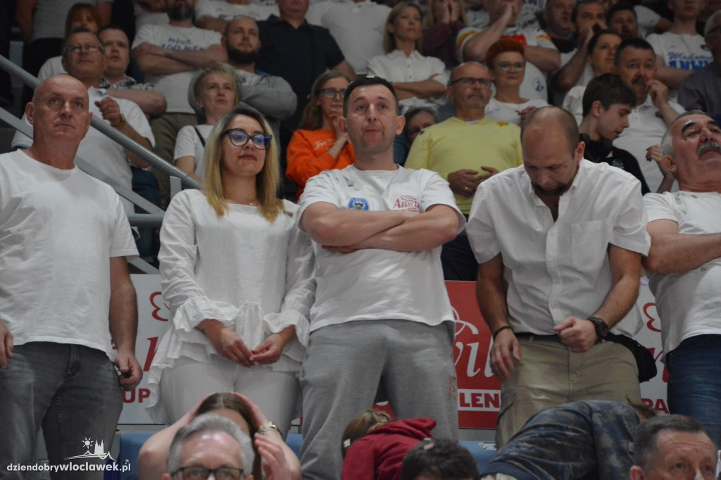 Kibice na meczu Anwil Włocławek vs BM Stal Ostrów