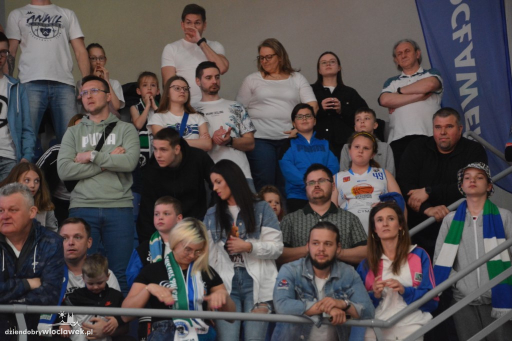 Kibice na meczu Anwil Włocławek vs BM Stal Ostrów