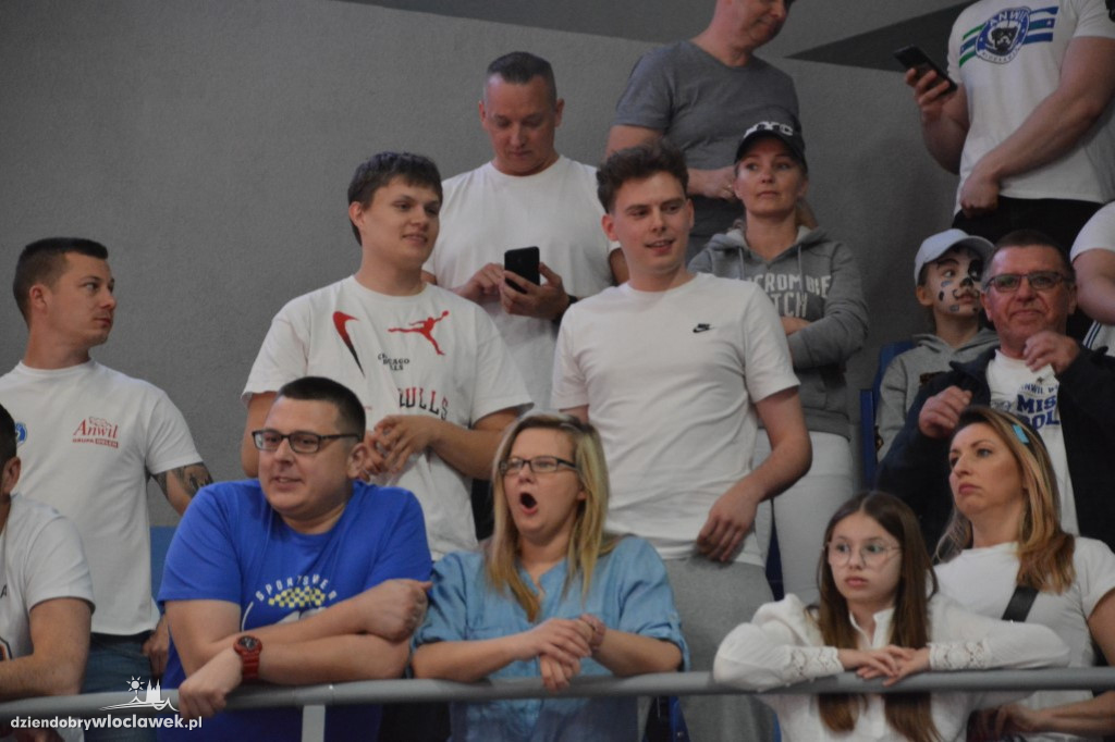 Kibice na meczu Anwil Włocławek vs BM Stal Ostrów