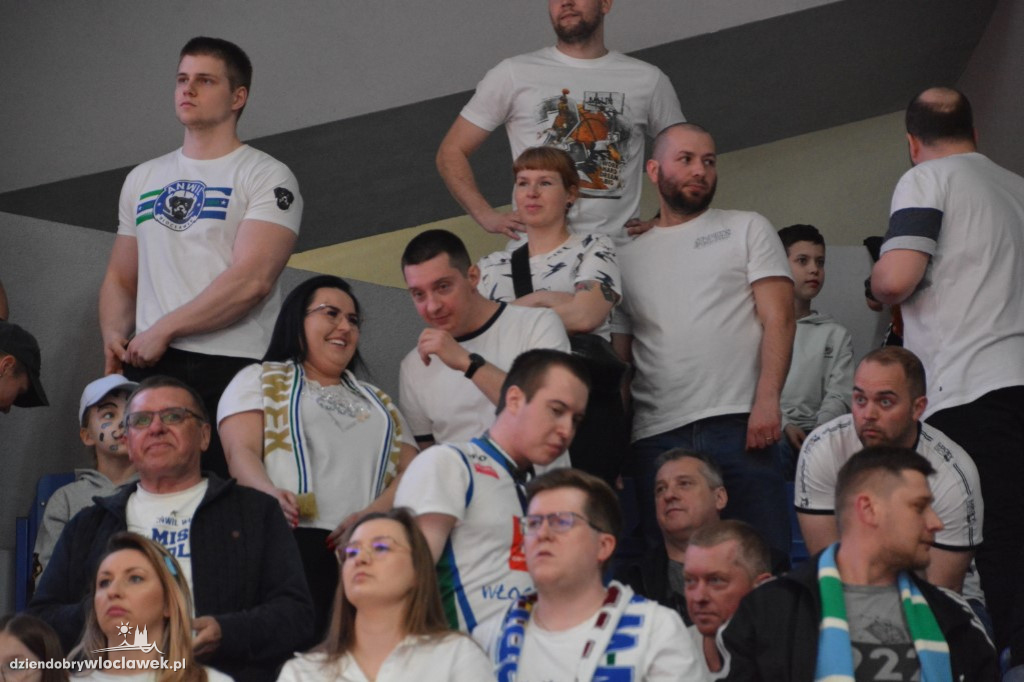 Kibice na meczu Anwil Włocławek vs BM Stal Ostrów