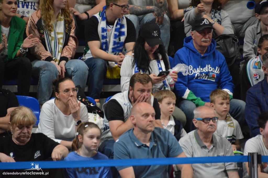 Kibice na meczu Anwil Włocławek vs BM Stal Ostrów