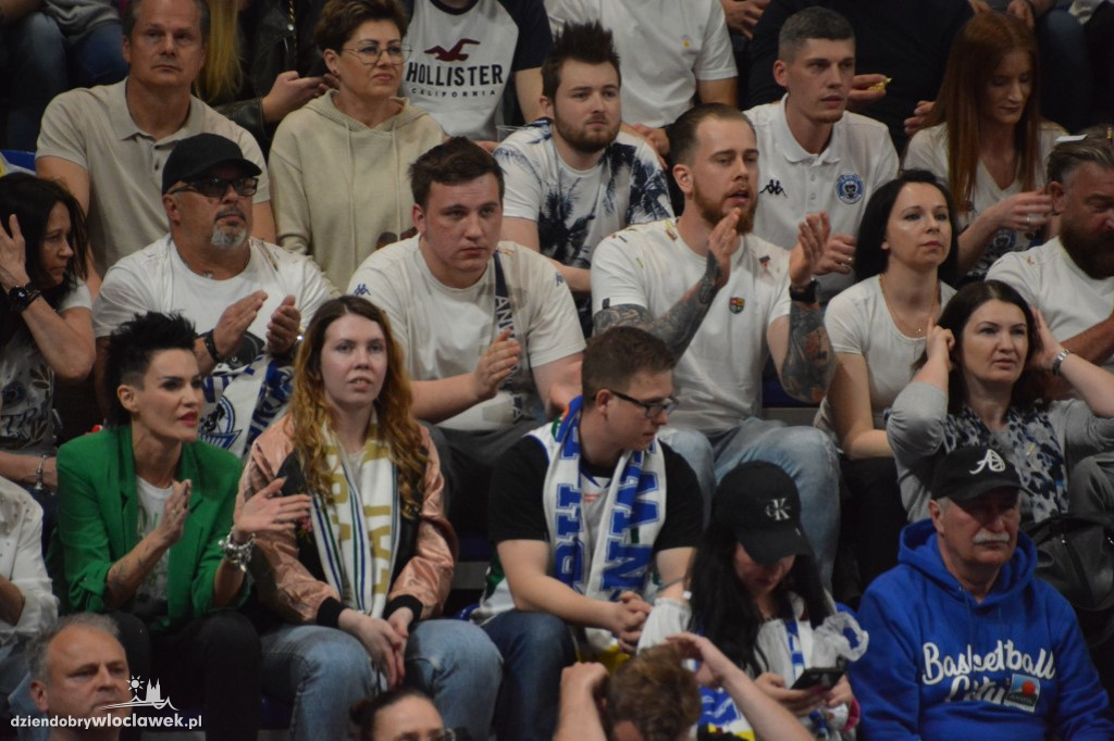 Kibice na meczu Anwil Włocławek vs BM Stal Ostrów