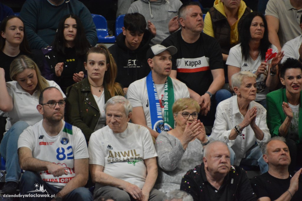 Kibice na meczu Anwil Włocławek vs BM Stal Ostrów