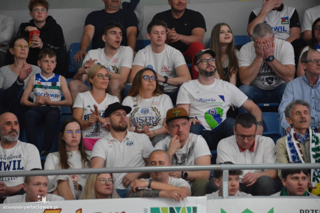 Kibice na meczu Anwil Włocławek vs BM Stal Ostrów