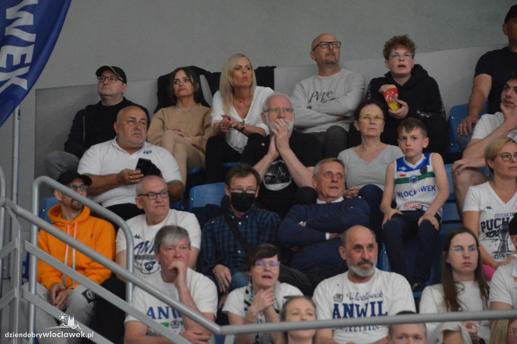Kibice na meczu Anwil Włocławek vs BM Stal Ostrów