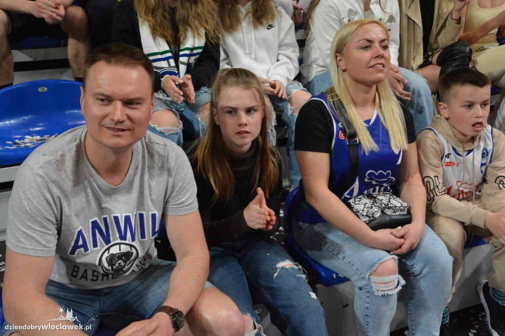 Kibice na meczu Anwil Włocławek vs BM Stal Ostrów
