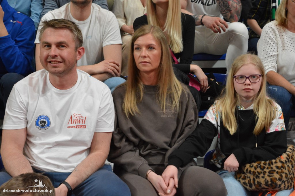 Kibice na meczu Anwil Włocławek vs BM Stal Ostrów