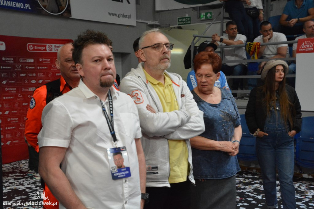 Kibice na meczu Anwil Włocławek vs BM Stal Ostrów