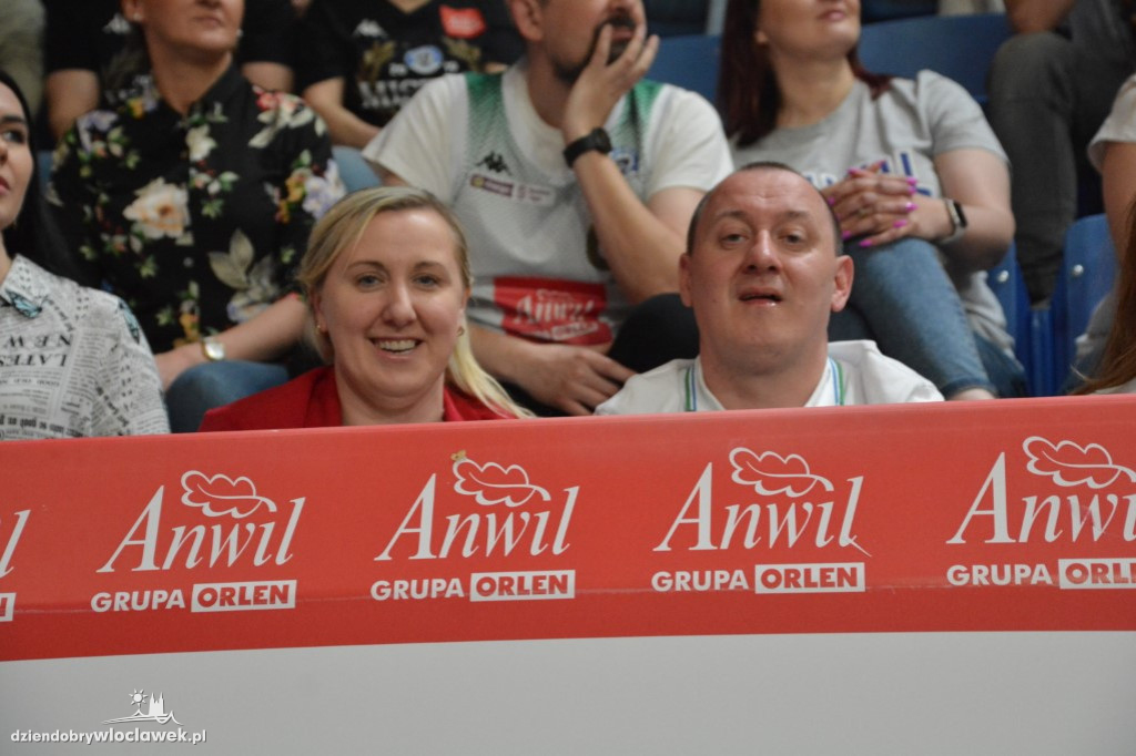 Kibice na meczu Anwil Włocławek vs BM Stal Ostrów