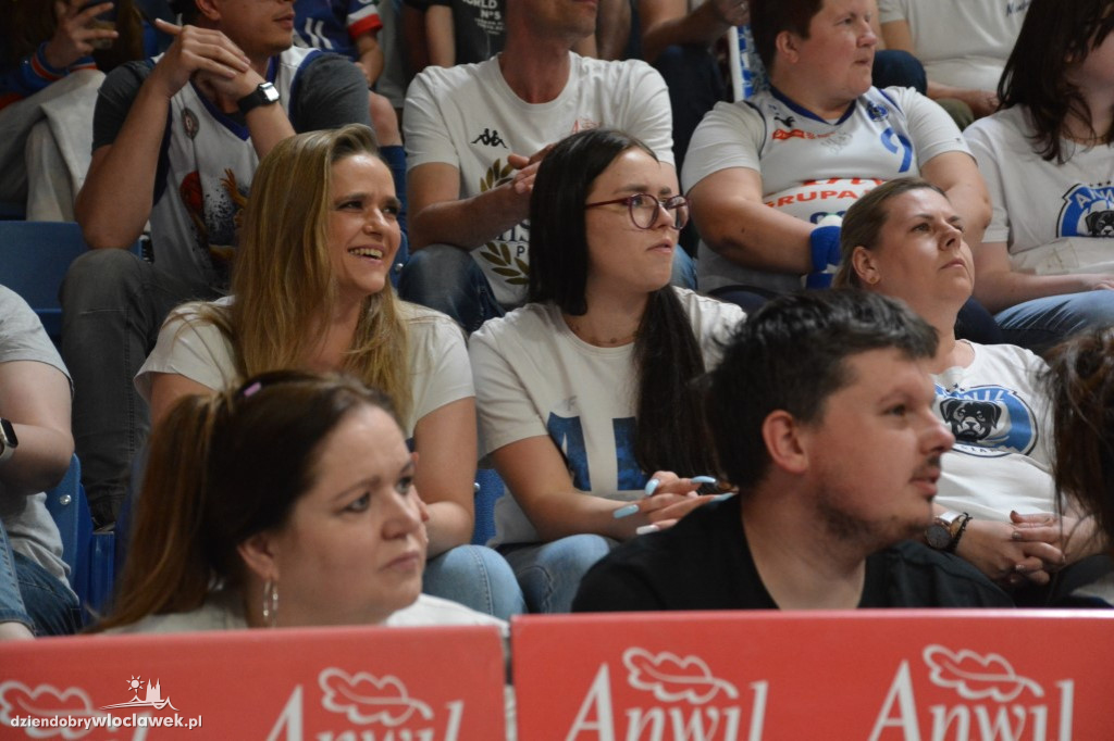 Kibice na meczu Anwil Włocławek vs BM Stal Ostrów
