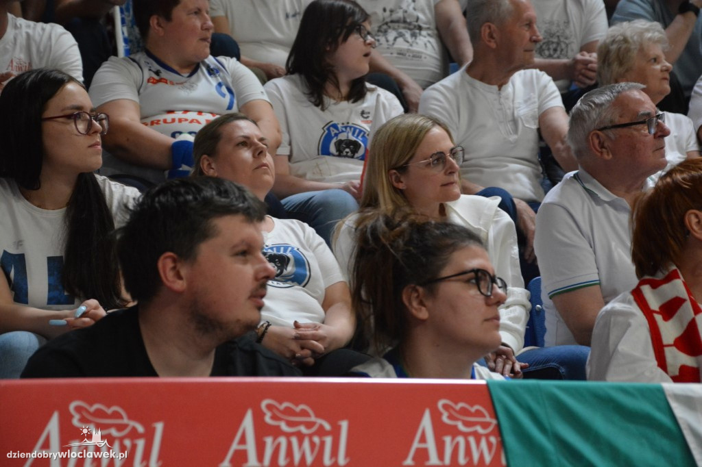 Kibice na meczu Anwil Włocławek vs BM Stal Ostrów