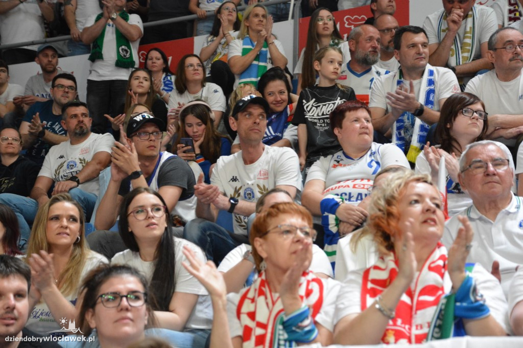 Kibice na meczu Anwil Włocławek vs BM Stal Ostrów