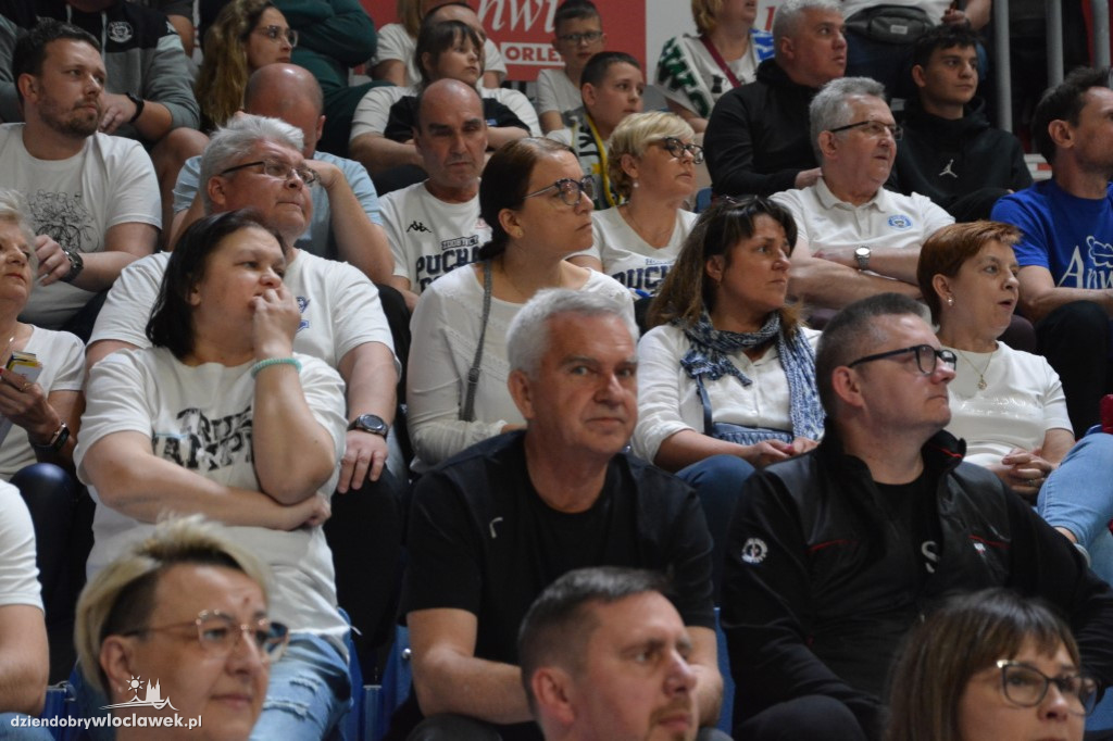 Kibice na meczu Anwil Włocławek vs BM Stal Ostrów