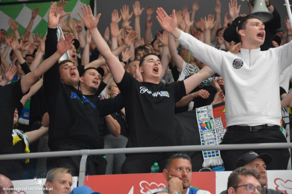 Kibice na meczu Anwil Włocławek vs BM Stal Ostrów