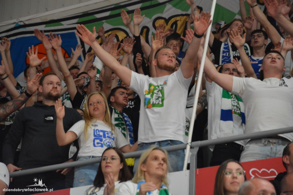 Kibice na meczu Anwil Włocławek vs BM Stal Ostrów