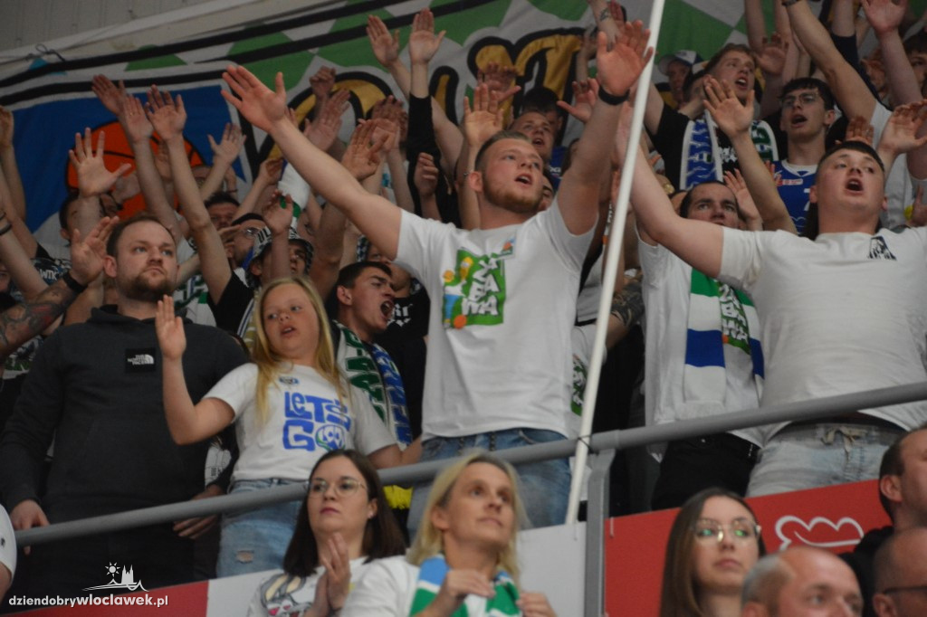 Kibice na meczu Anwil Włocławek vs BM Stal Ostrów