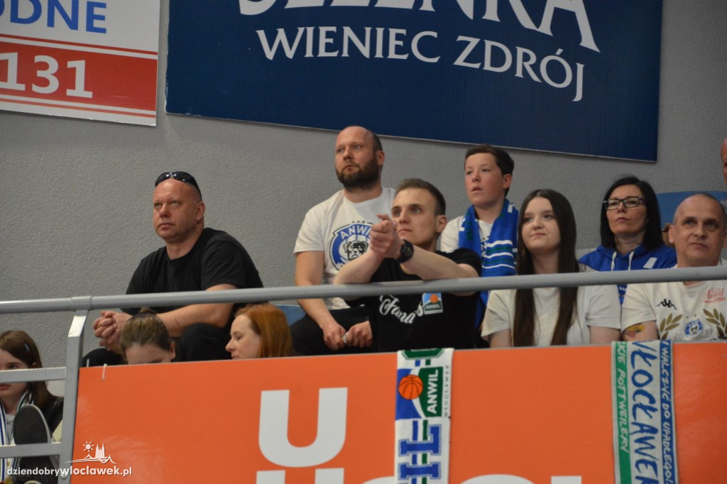 Kibice na meczu Anwil Włocławek vs BM Stal Ostrów