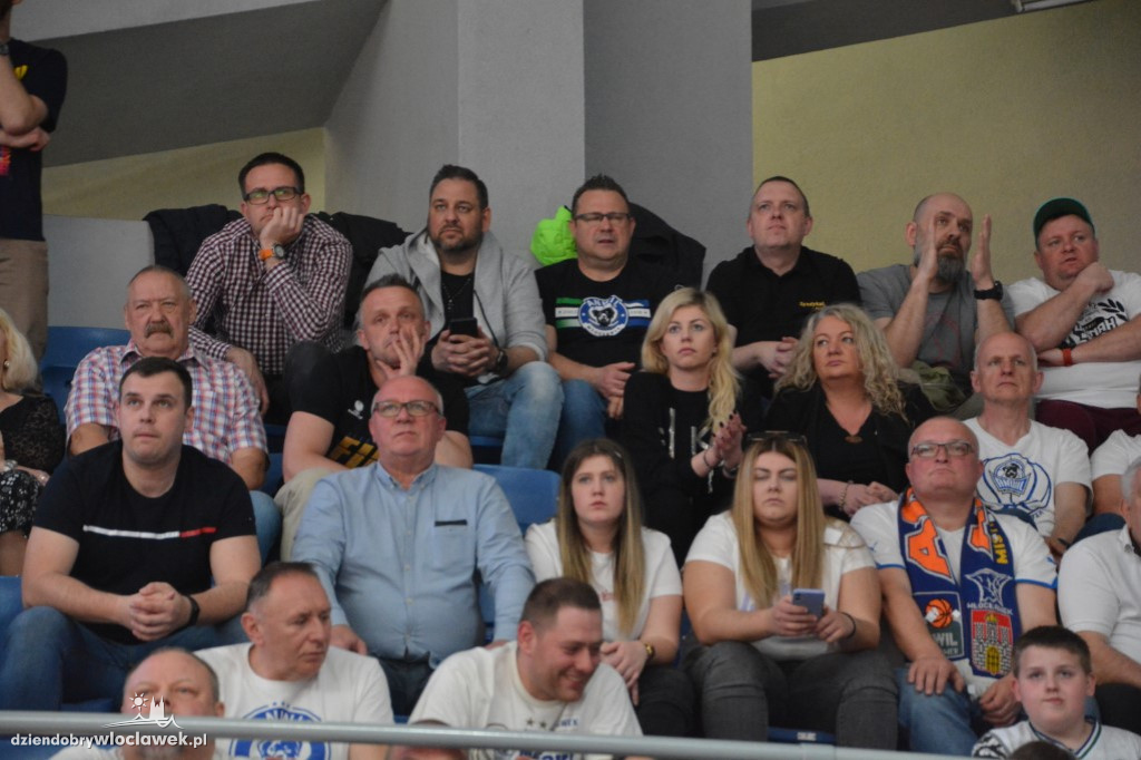 Kibice na meczu Anwil Włocławek vs BM Stal Ostrów