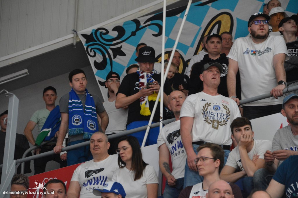 Kibice na meczu Anwil Włocławek vs BM Stal Ostrów