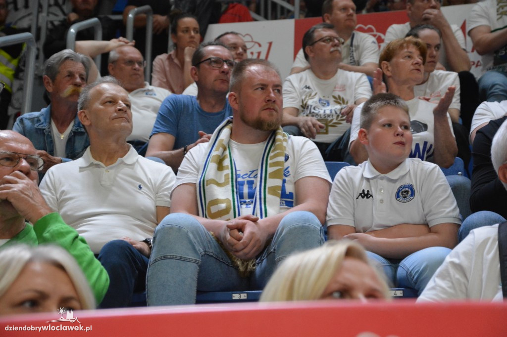 Kibice na meczu Anwil Włocławek vs BM Stal Ostrów