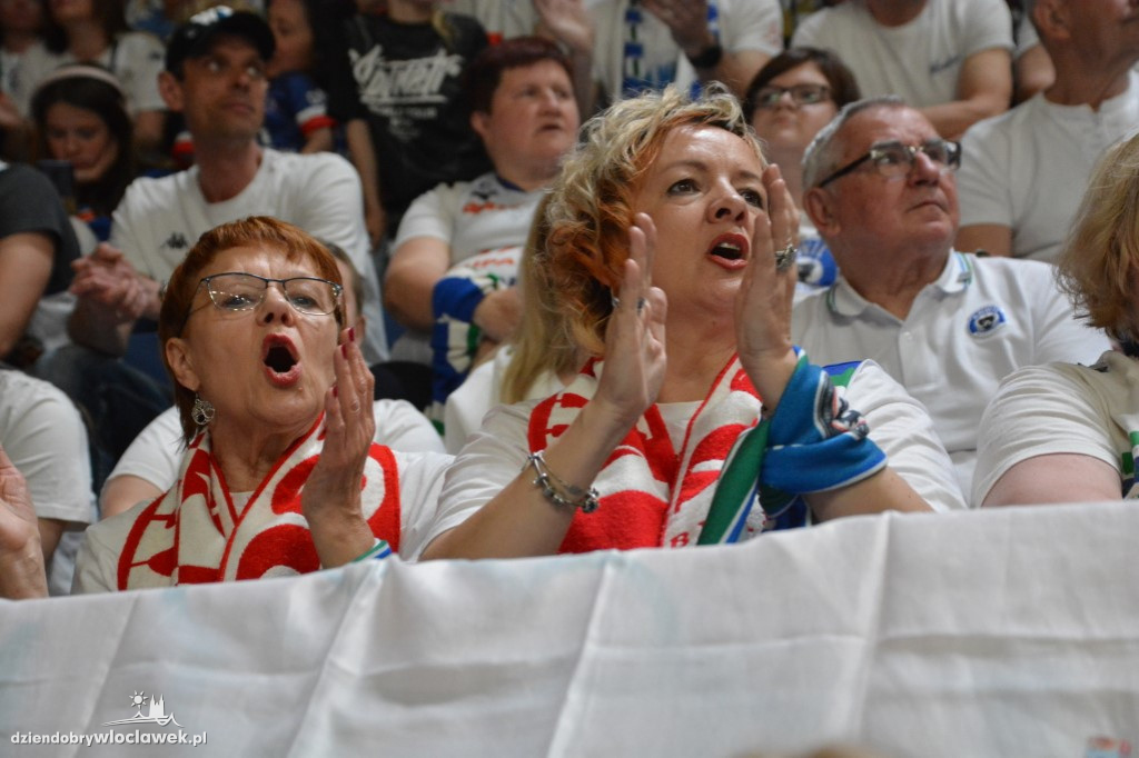 Kibice na meczu Anwil Włocławek vs BM Stal Ostrów