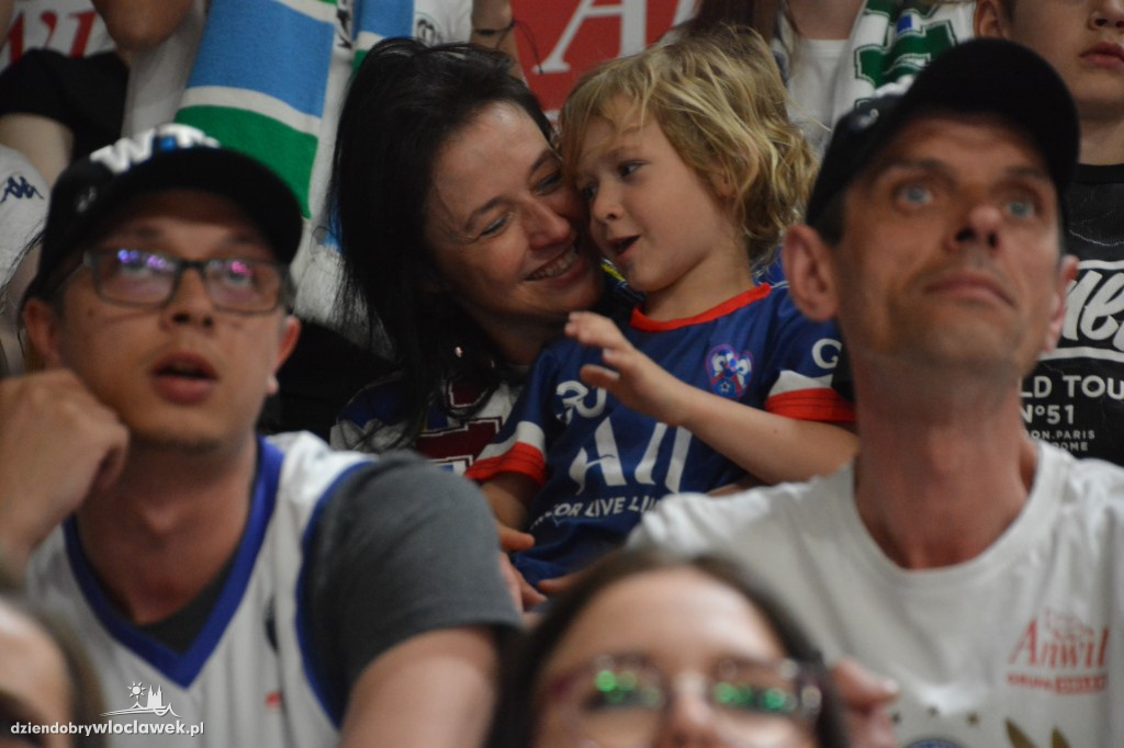 Kibice na meczu Anwil Włocławek vs BM Stal Ostrów